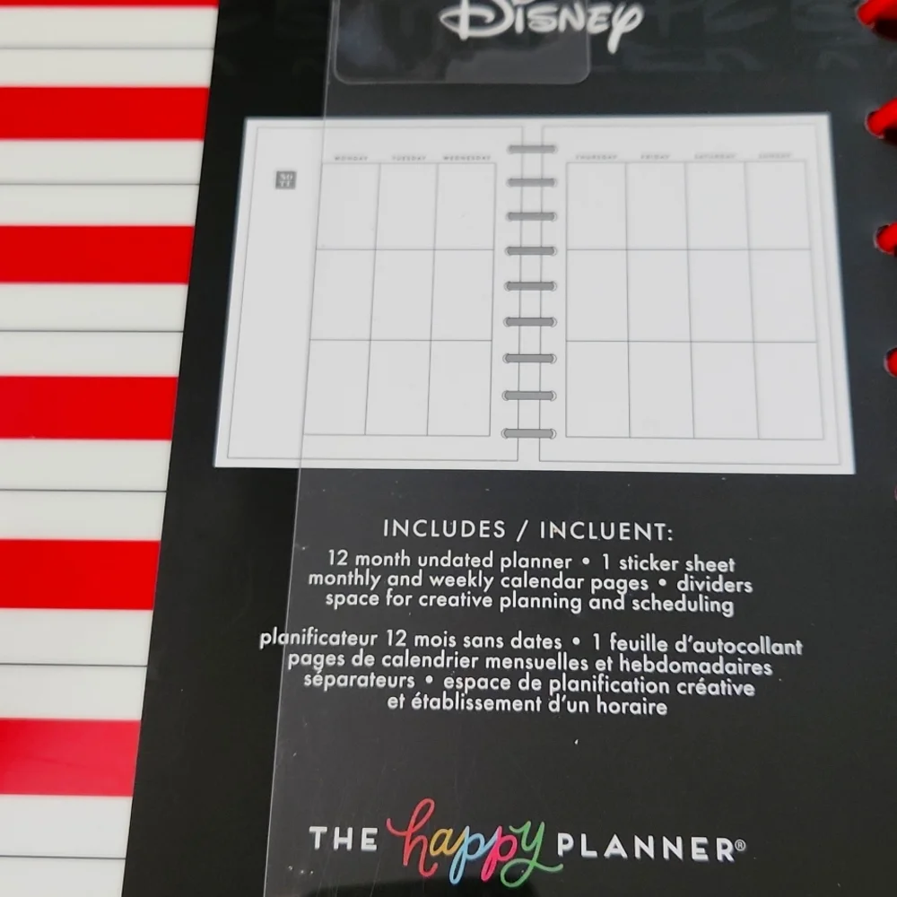 Disney UNDATED MICKEY Happy Planner